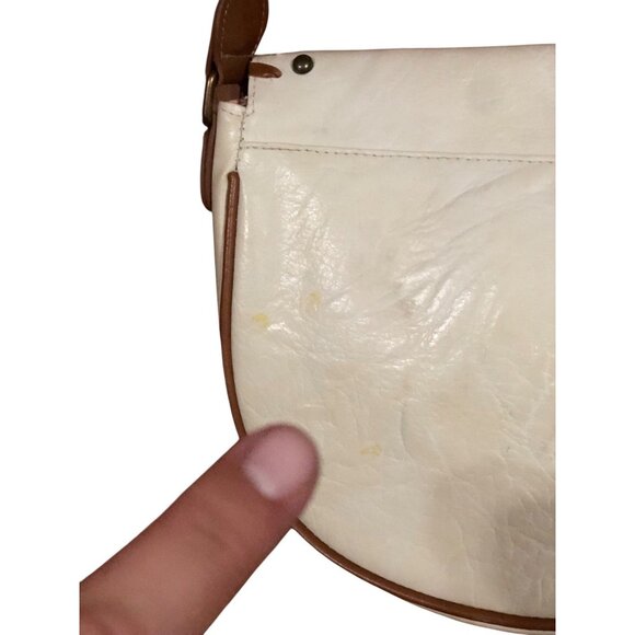 American Rag Pink Rose Vine Cream Boho Cottage Crossbody Bag Brown Braided Strap - Picture 11 of 16